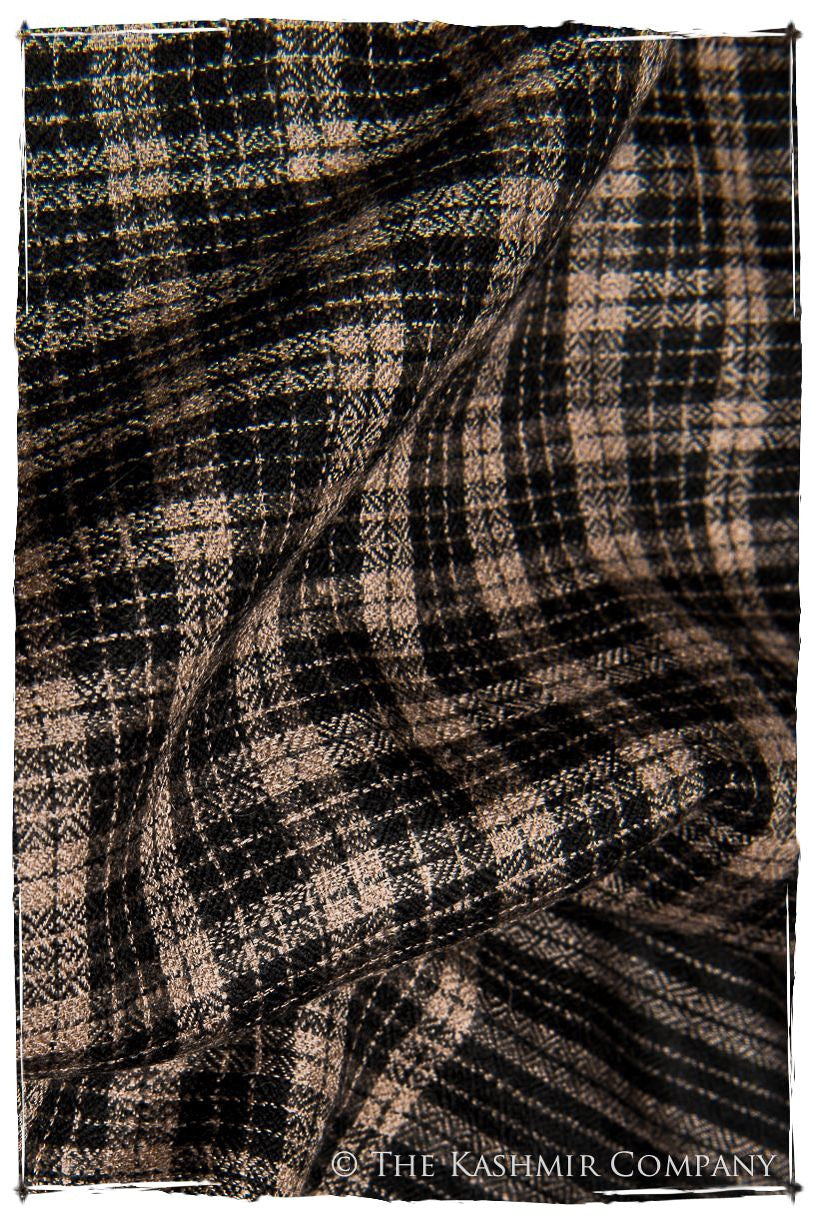 The Black Watch - Mens Handloom Pashmina Shawl