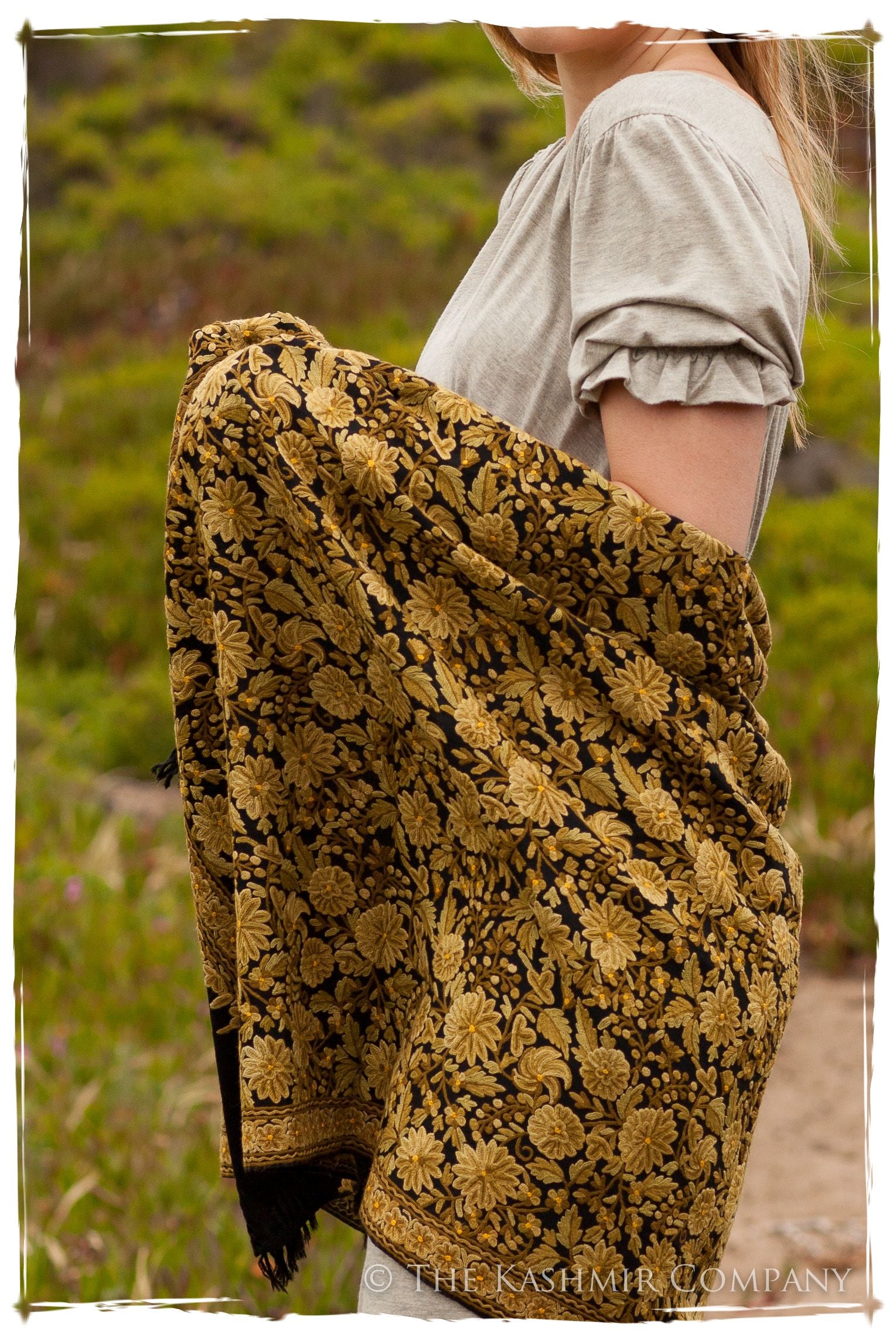Jardin de Fleurs Bavière Antiquaires Shawl