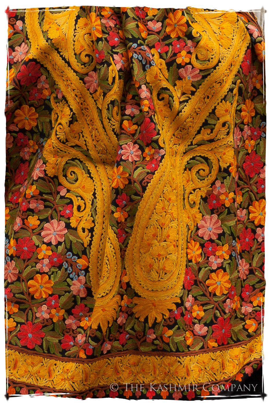Jardin de élégance Mimosa Antiquaires Shawl