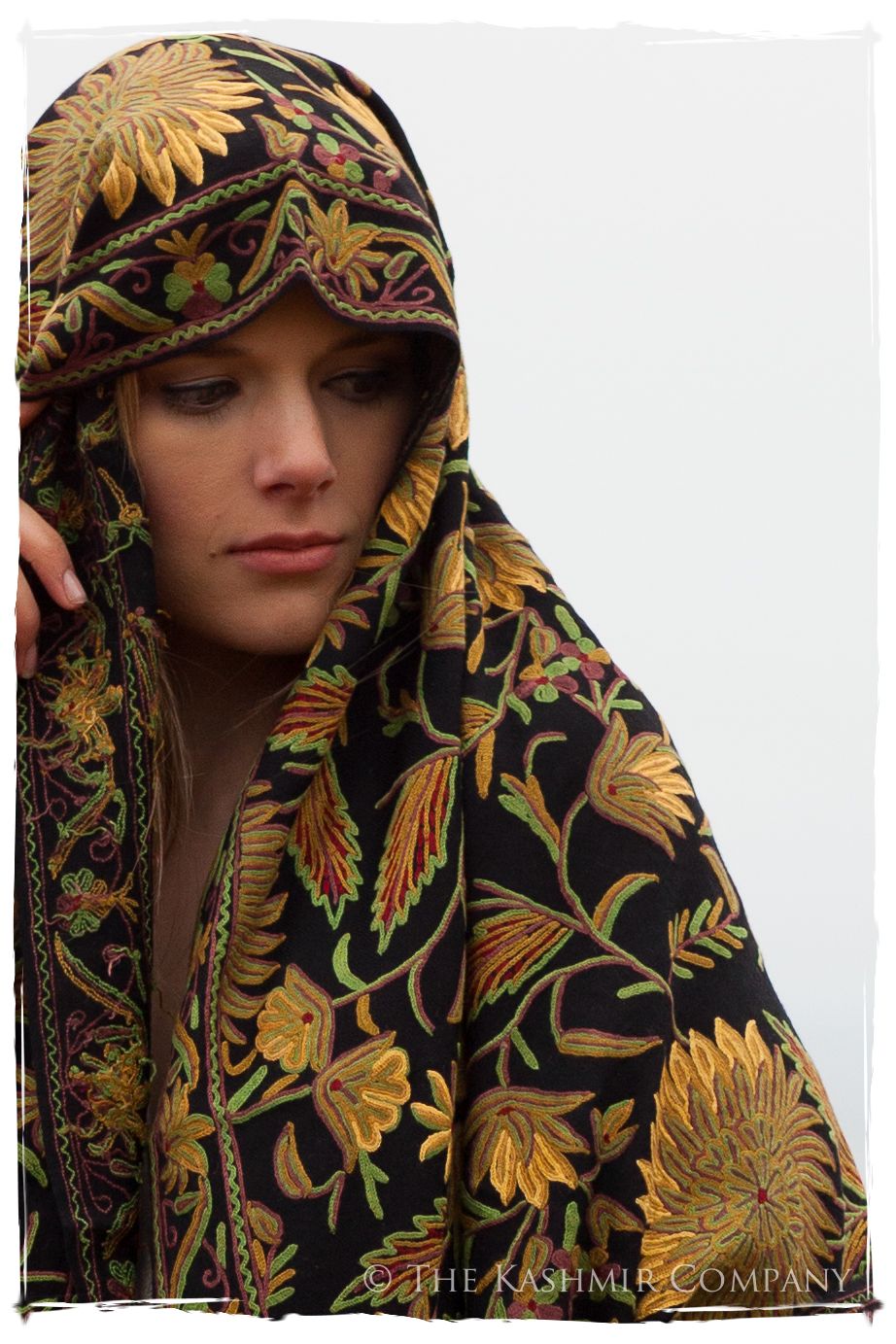 Fleur du Soleil Palmier Oasis Renoirs Dream Shawl