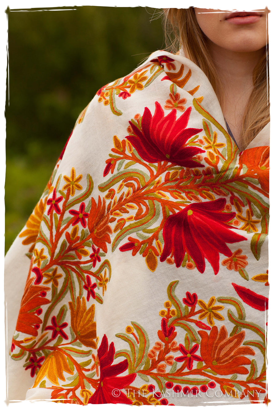 Feu de Zorastrien Antiquaires Shawl