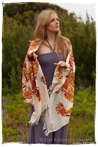 Feu de Zorastrien Antiquaires Shawl