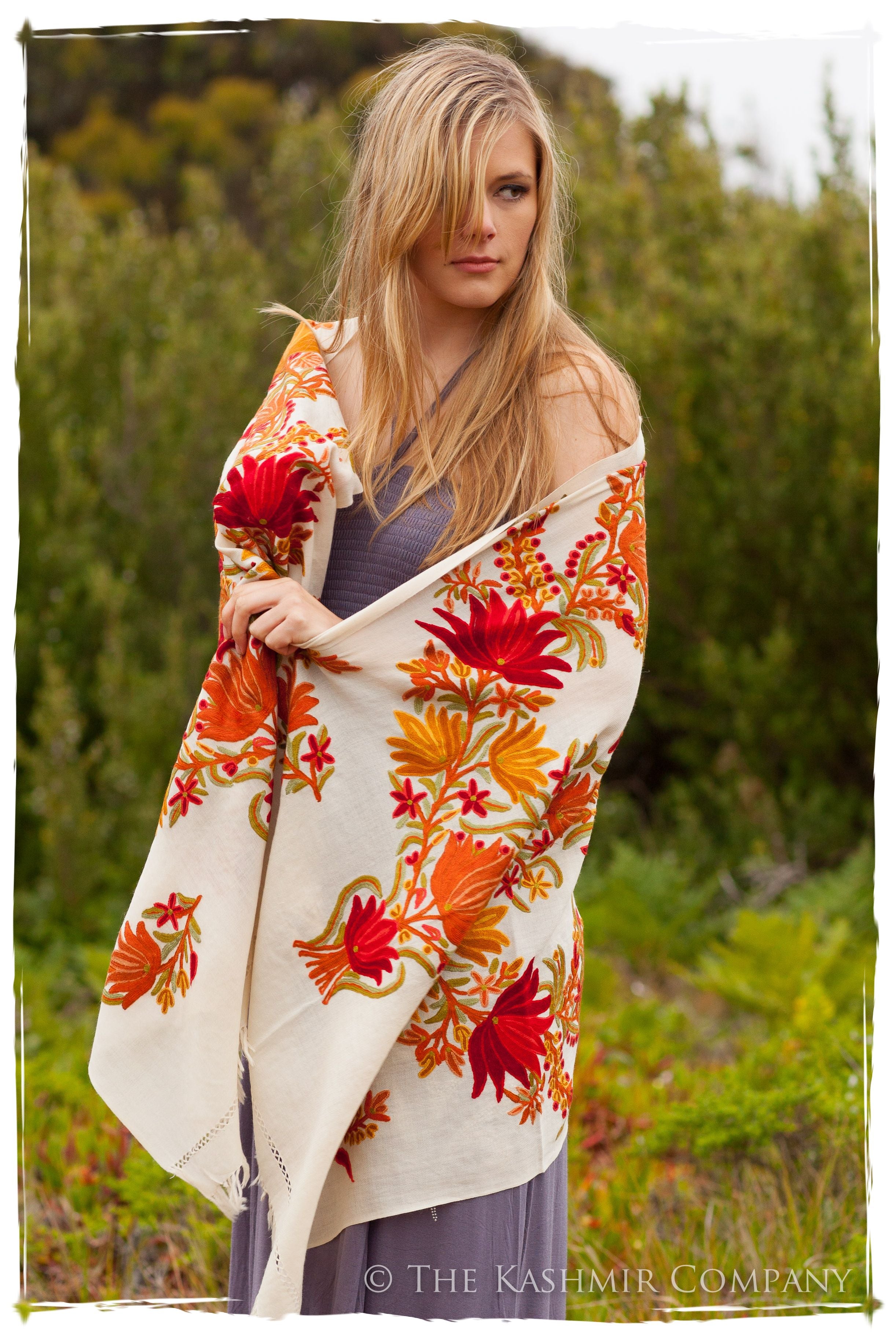 Feu de Zorastrien Antiquaires Shawl