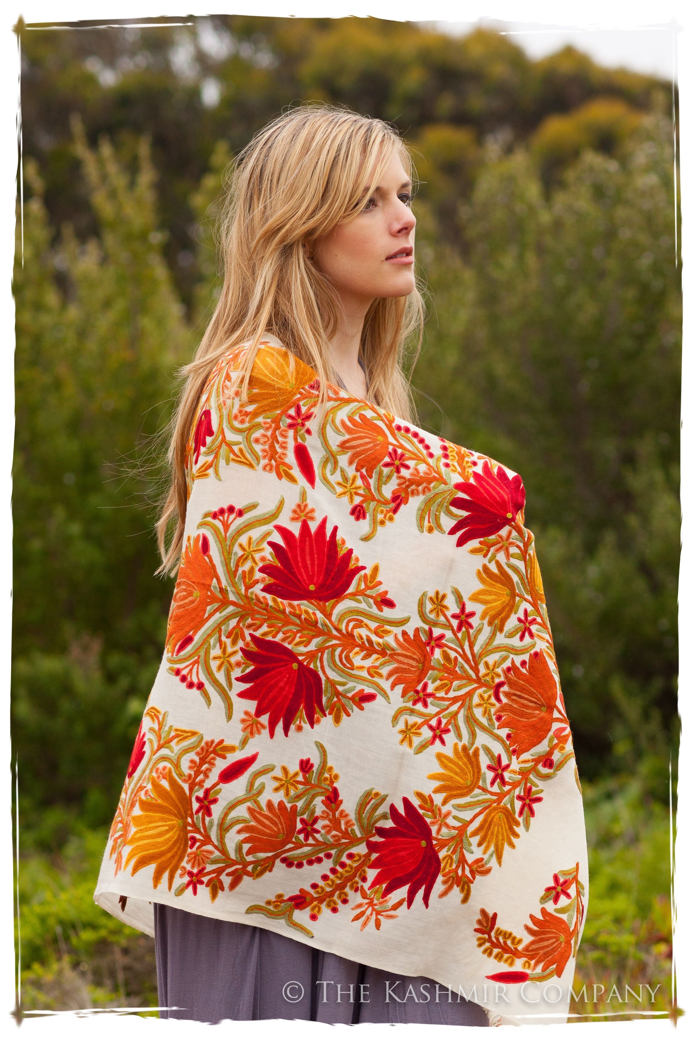 Feu de Zorastrien Antiquaires Shawl