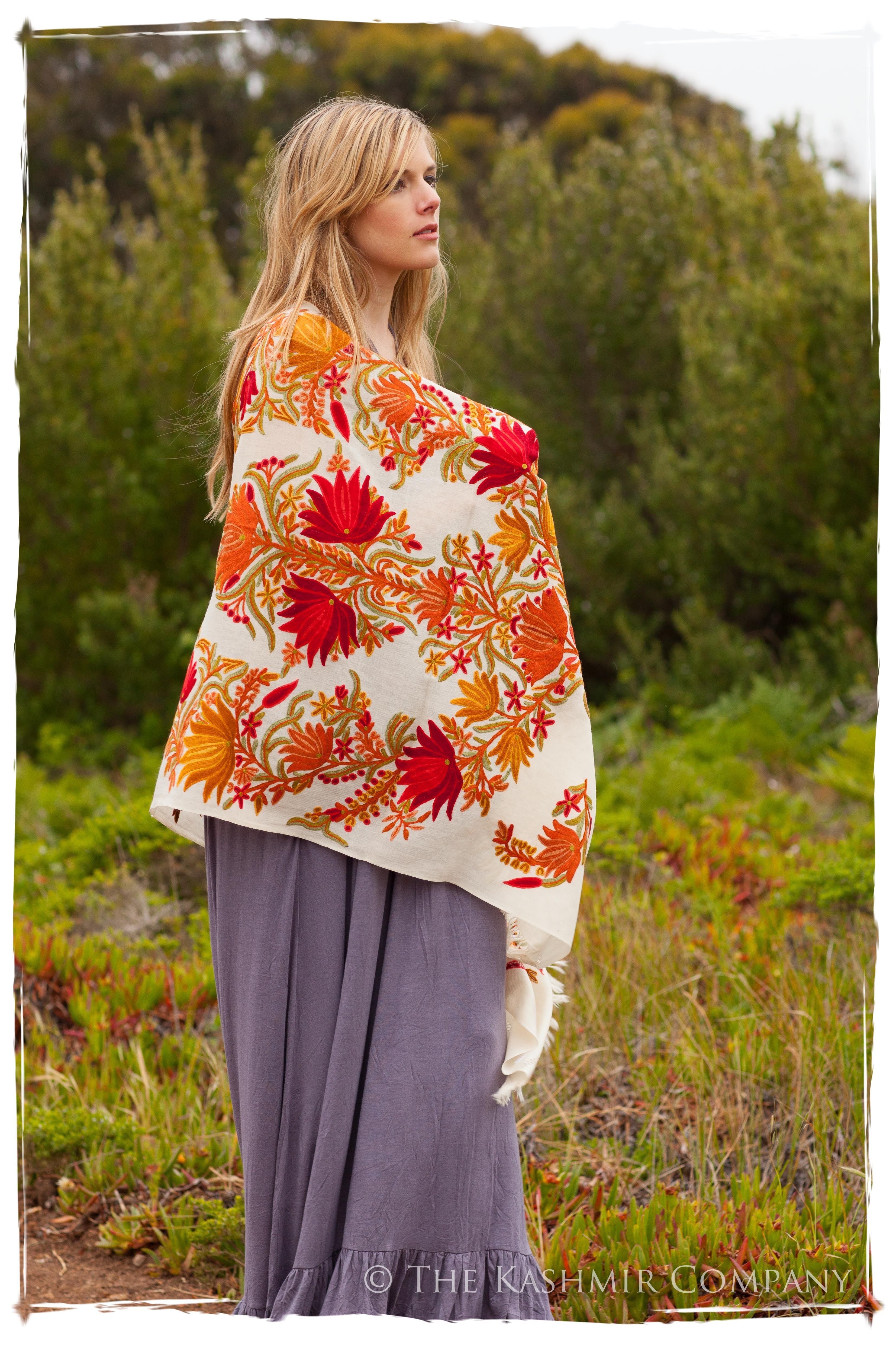 Feu de Zorastrien Antiquaires Shawl