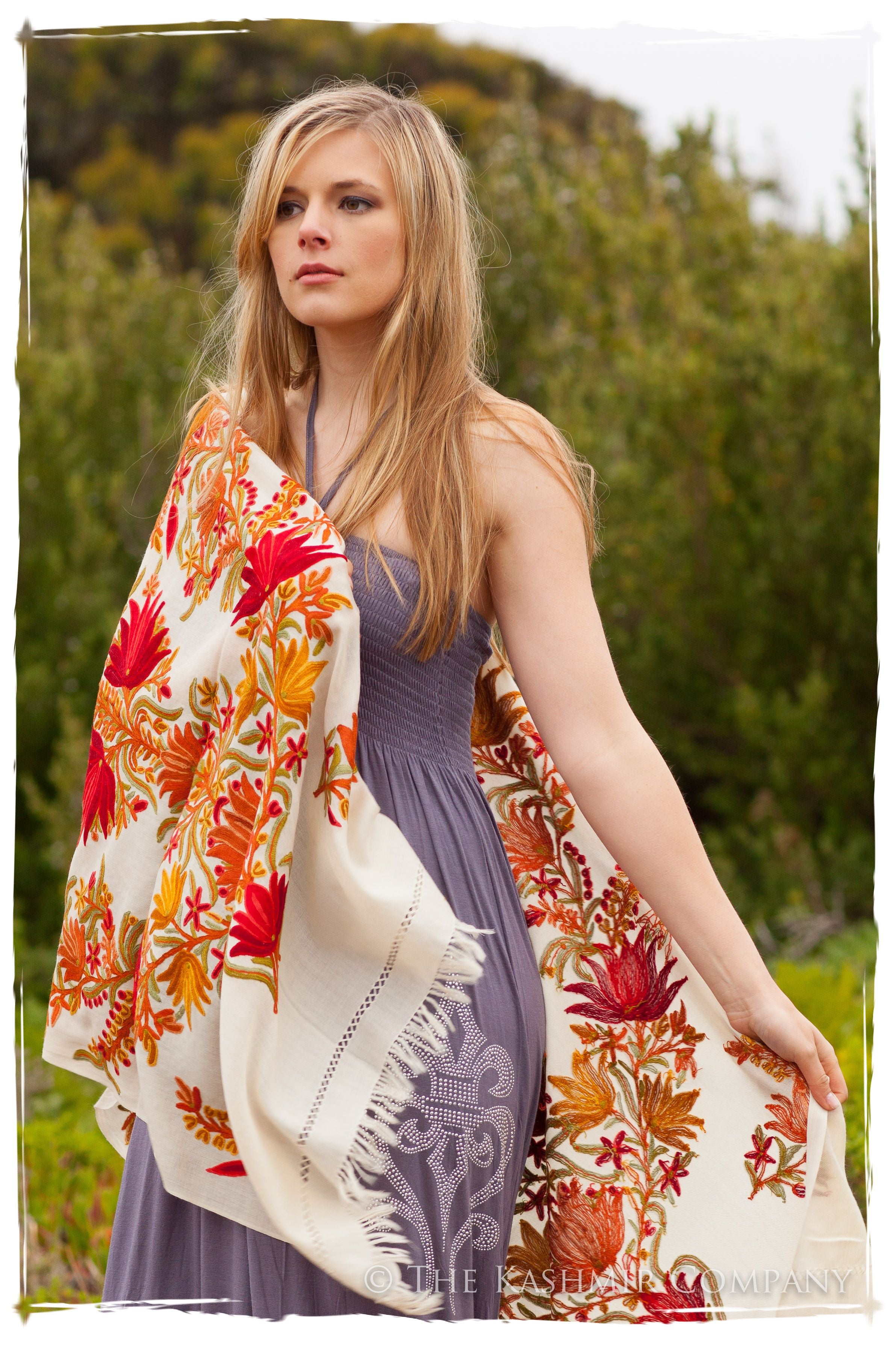 Feu de Zorastrien Antiquaires Shawl