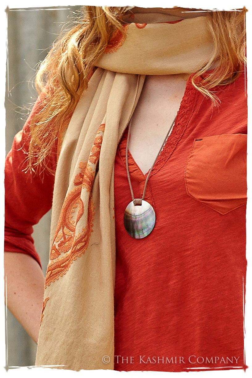 Rouille Paisley Chale Shawl