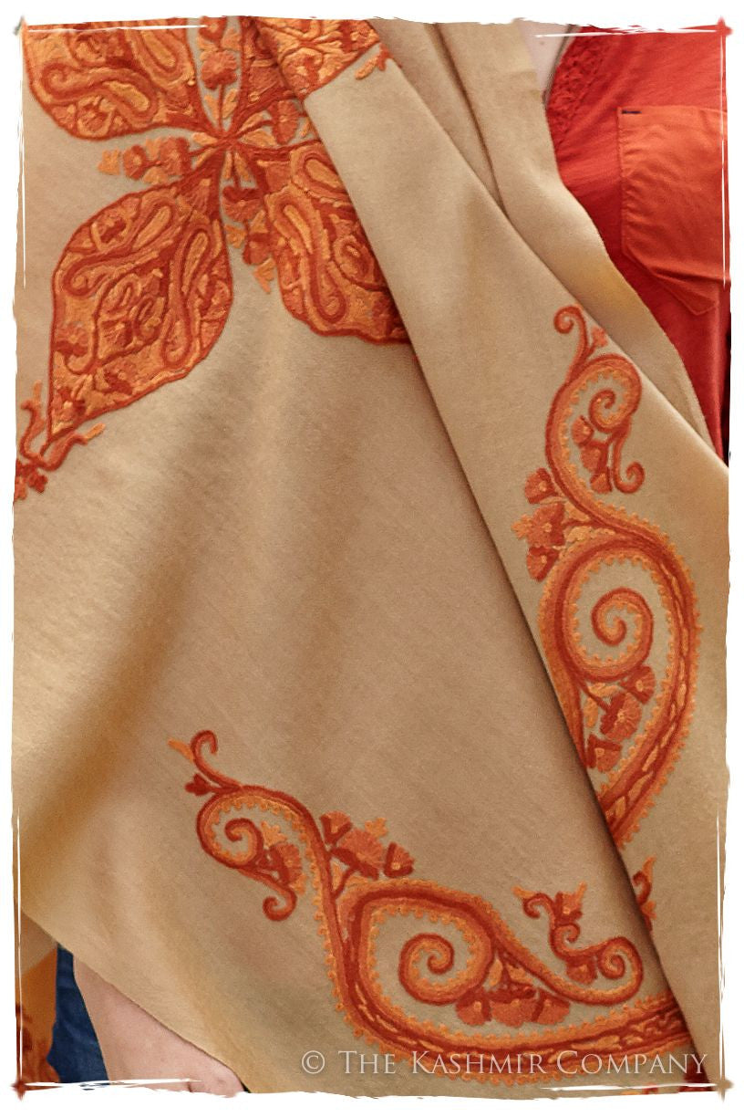 Rouille Paisley Chale Shawl