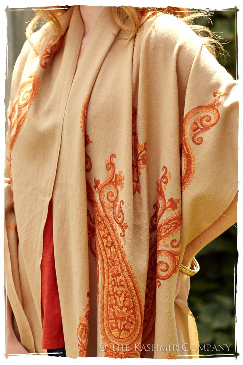 Rouille Paisley Chale Shawl
