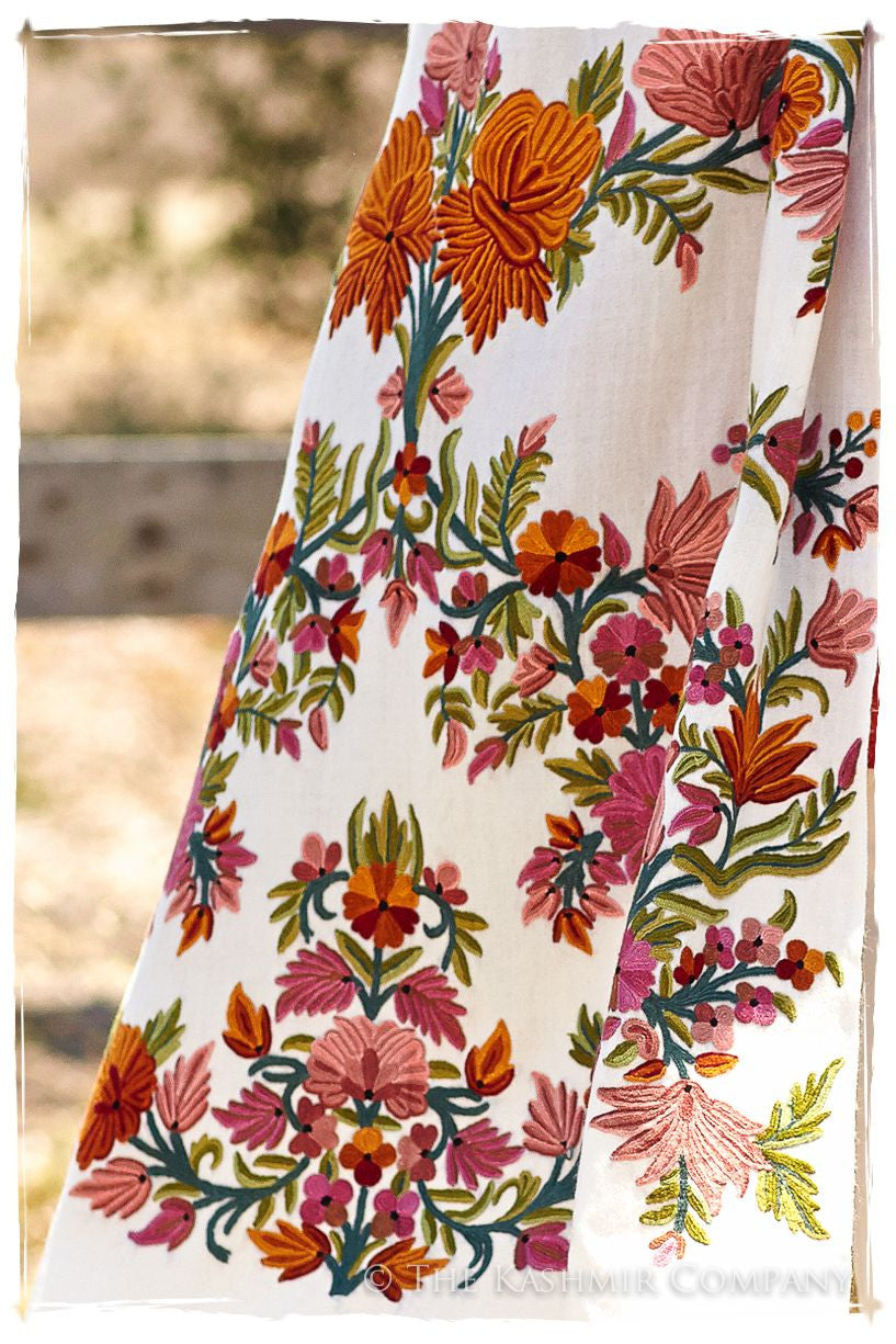 Jardin de Paris d'orchidee Shawl