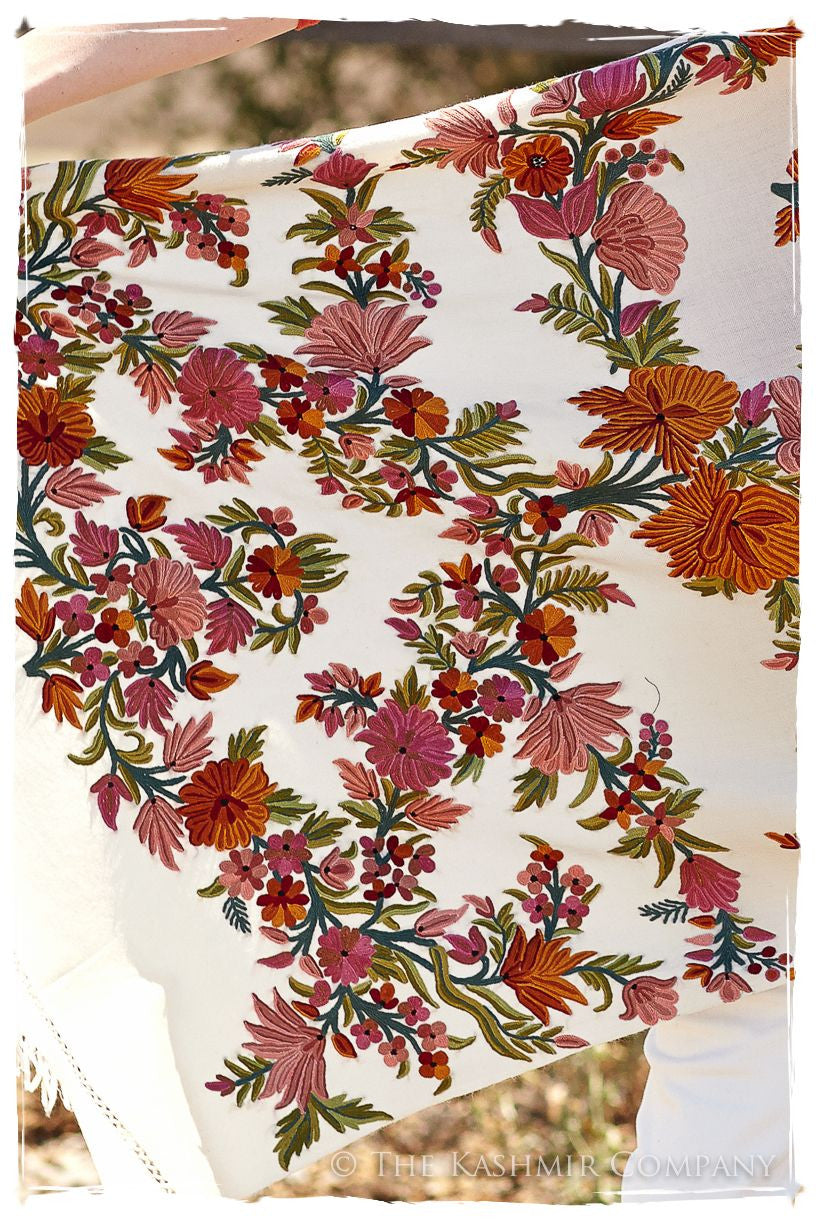 Jardin de Paris d'orchidee Shawl