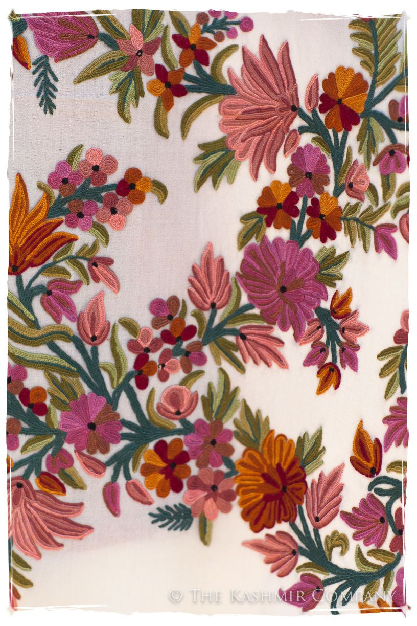 Jardin de Paris d'orchidee Shawl