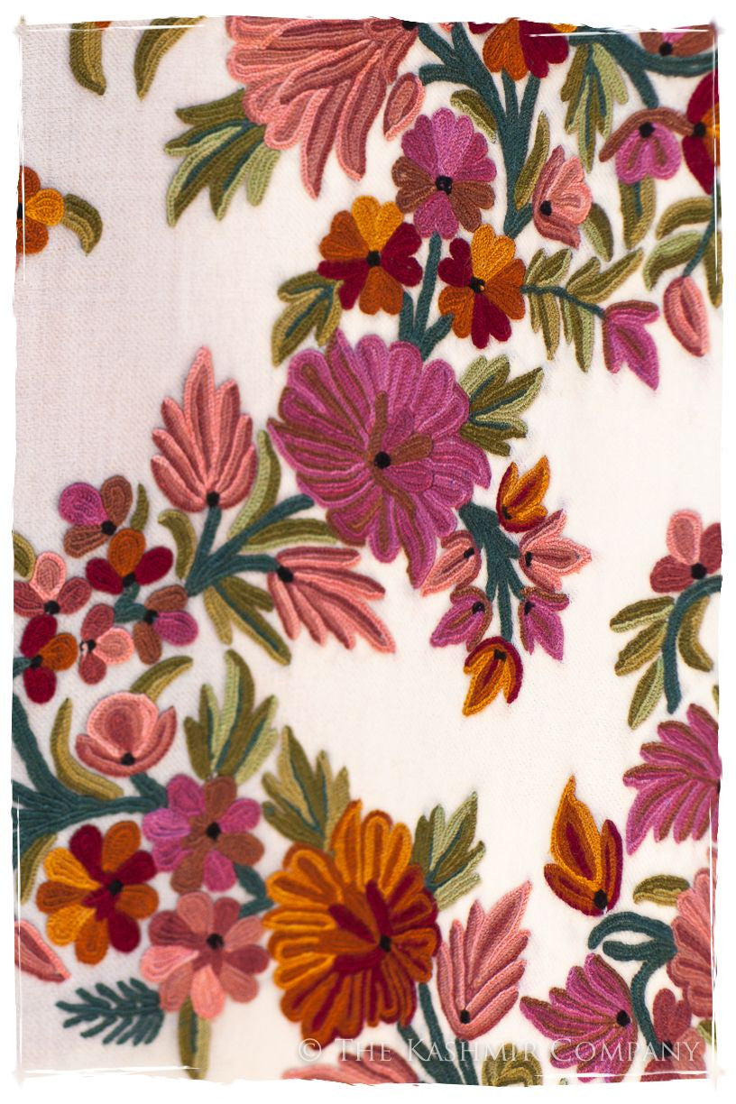 Jardin de Paris d'orchidee Shawl