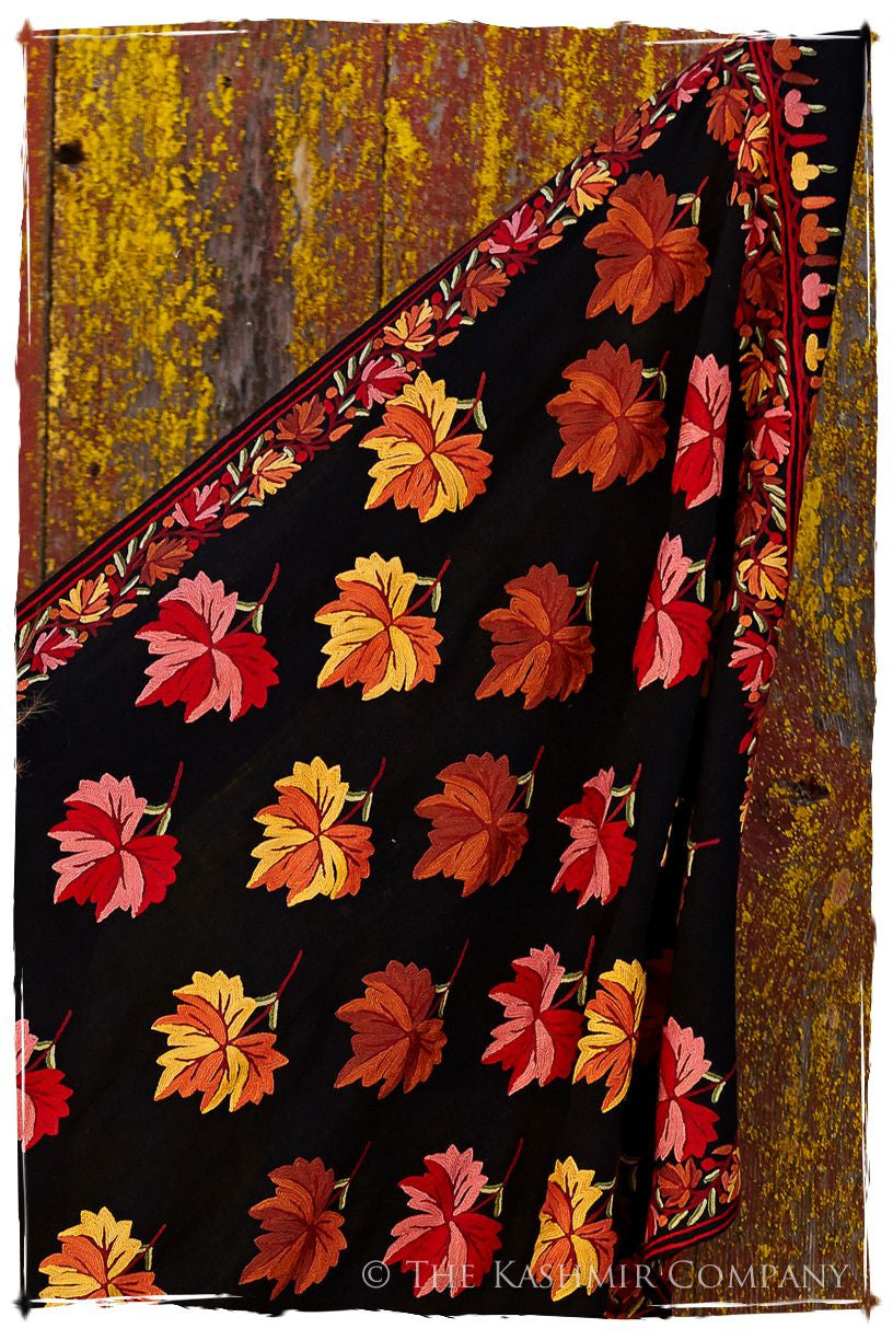 Les Nouvelles Maple Noir Renoir Shawl