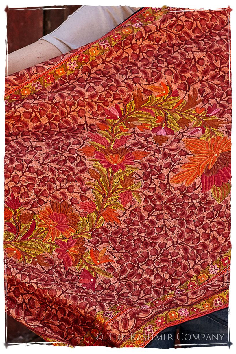Ember Lueur Jardin Antiquaires Shawl