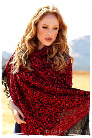 Le Chateau Sequoia Rouge Shawl