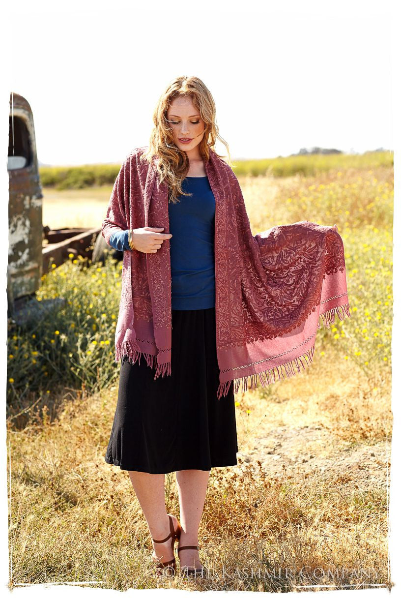Jardin du Chateau de Cachemire Shawl