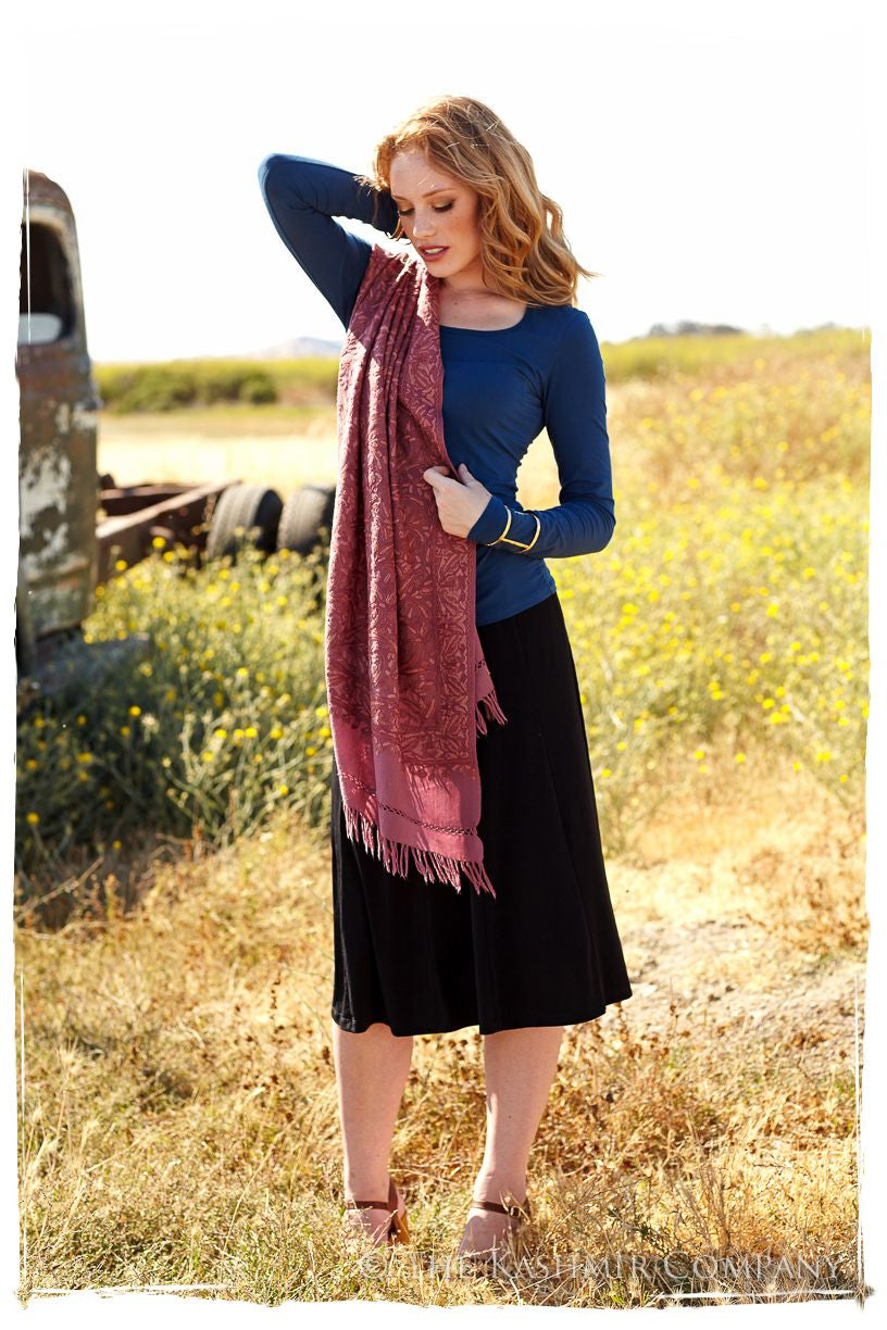 Jardin du Chateau de Cachemire Shawl