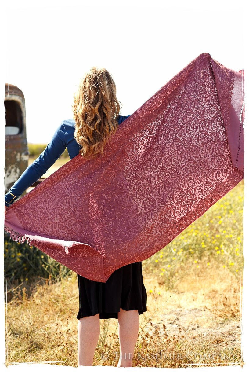 Jardin du Chateau de Cachemire Shawl