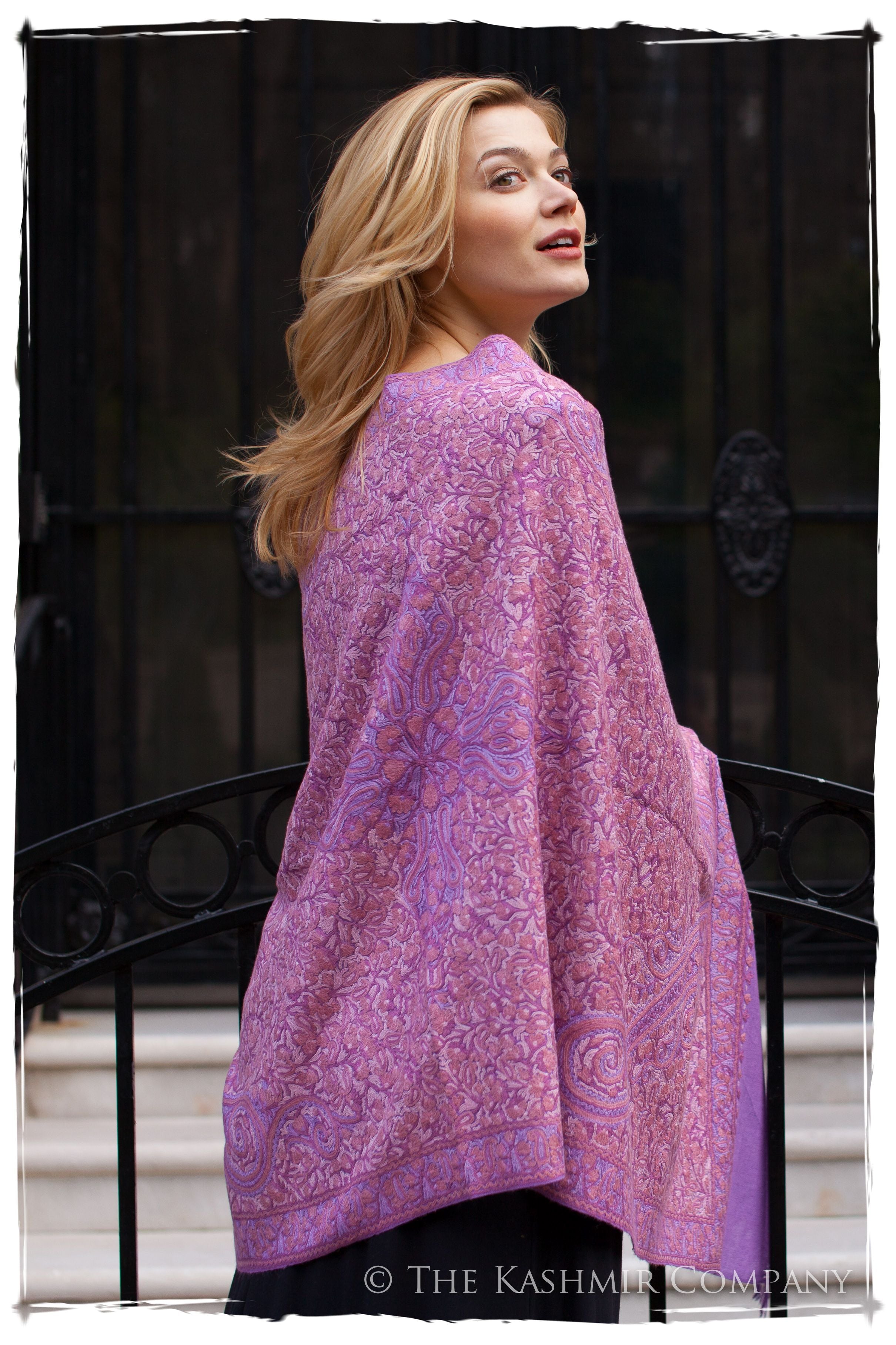 Améthyste Joyaux Trésor Paisley Antiquaires Shawl