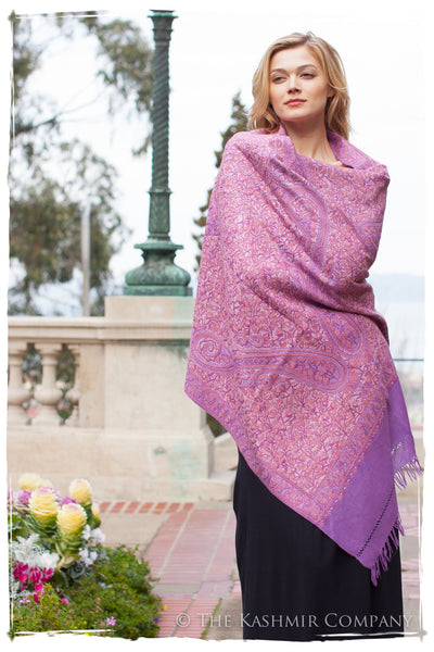 Améthyste Joyaux Trésor Paisley Antiquaires Shawl