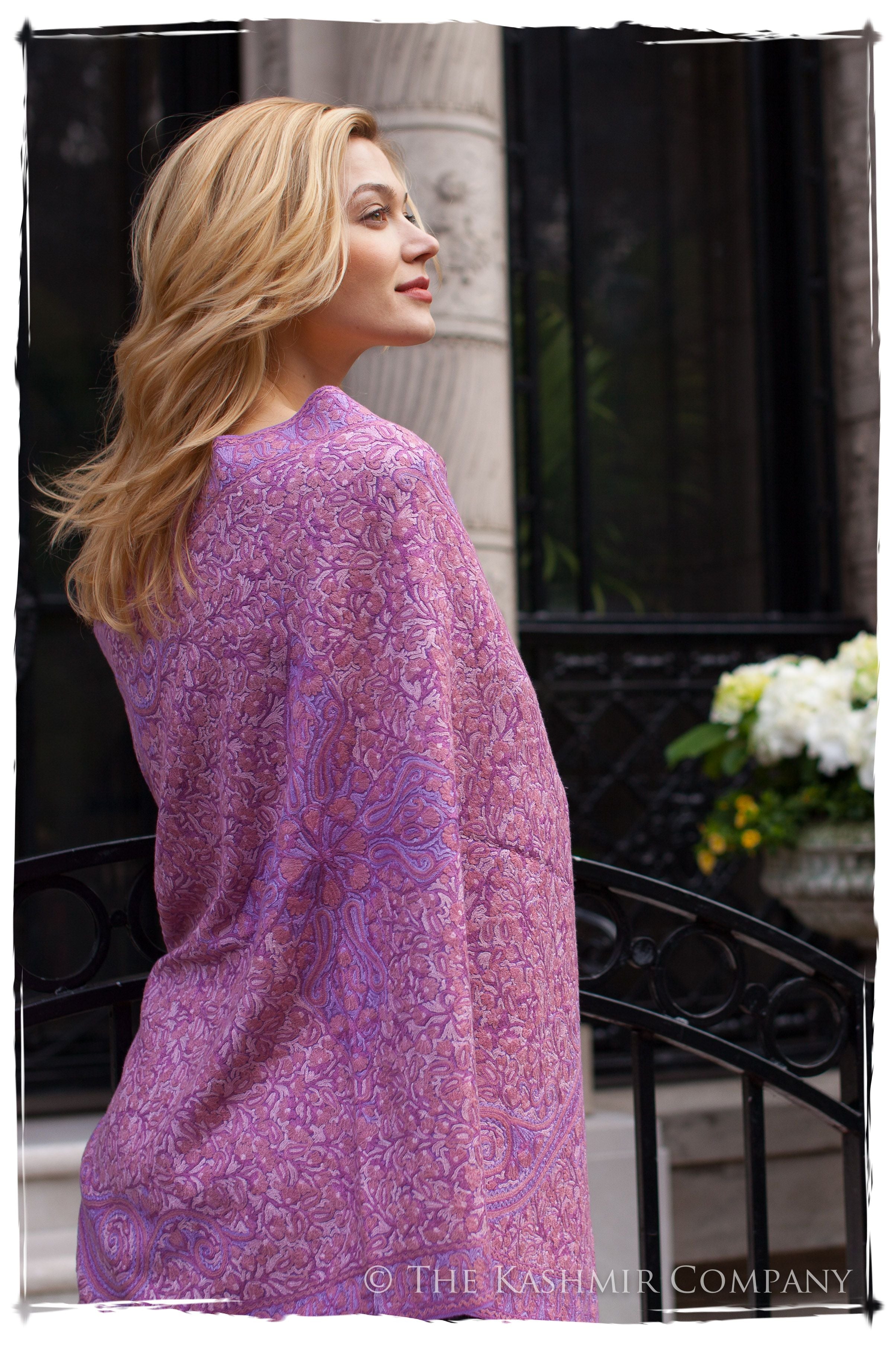 Améthyste Joyaux Trésor Paisley Antiquaires Shawl