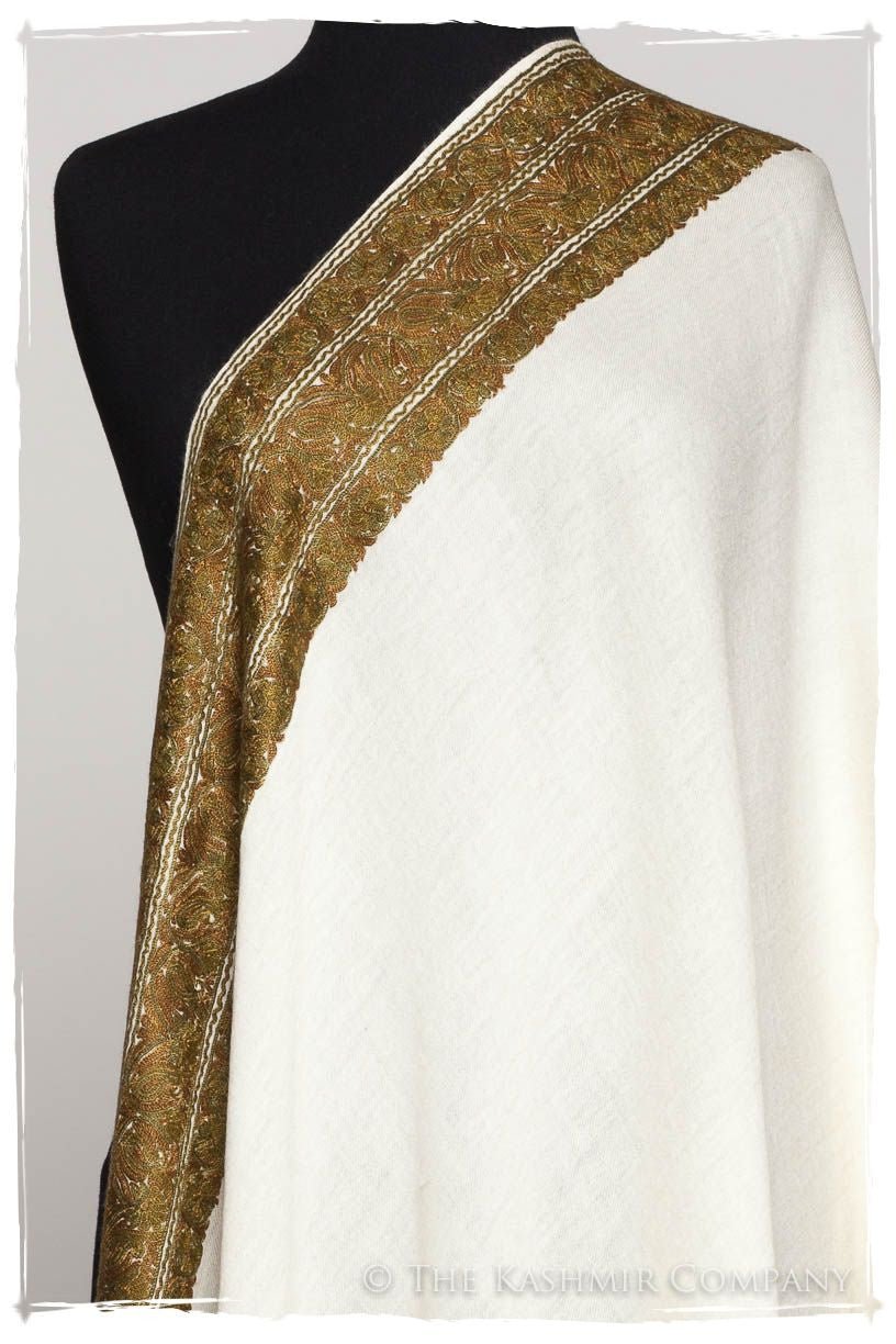 Trois Frontière Henna Ivoire Mascarade Shawl