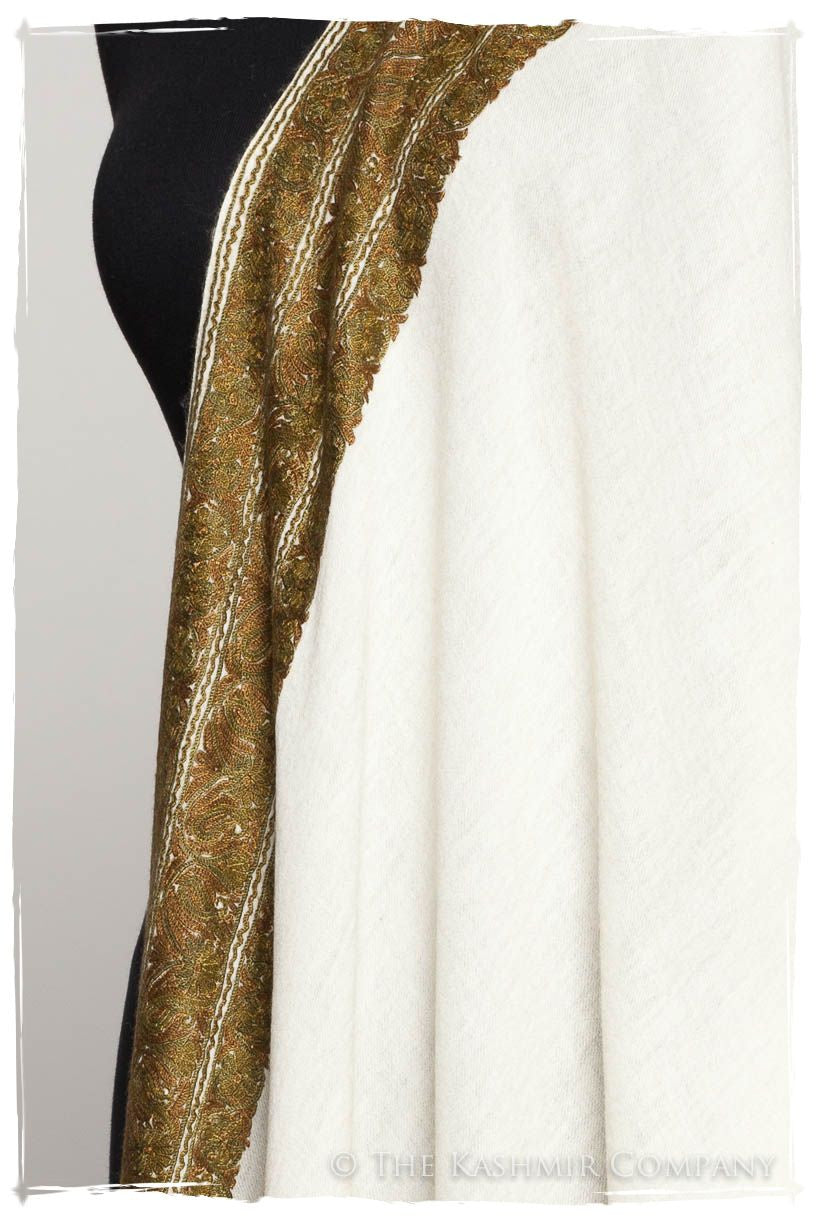 Trois Frontière Henna Ivoire Mascarade Shawl