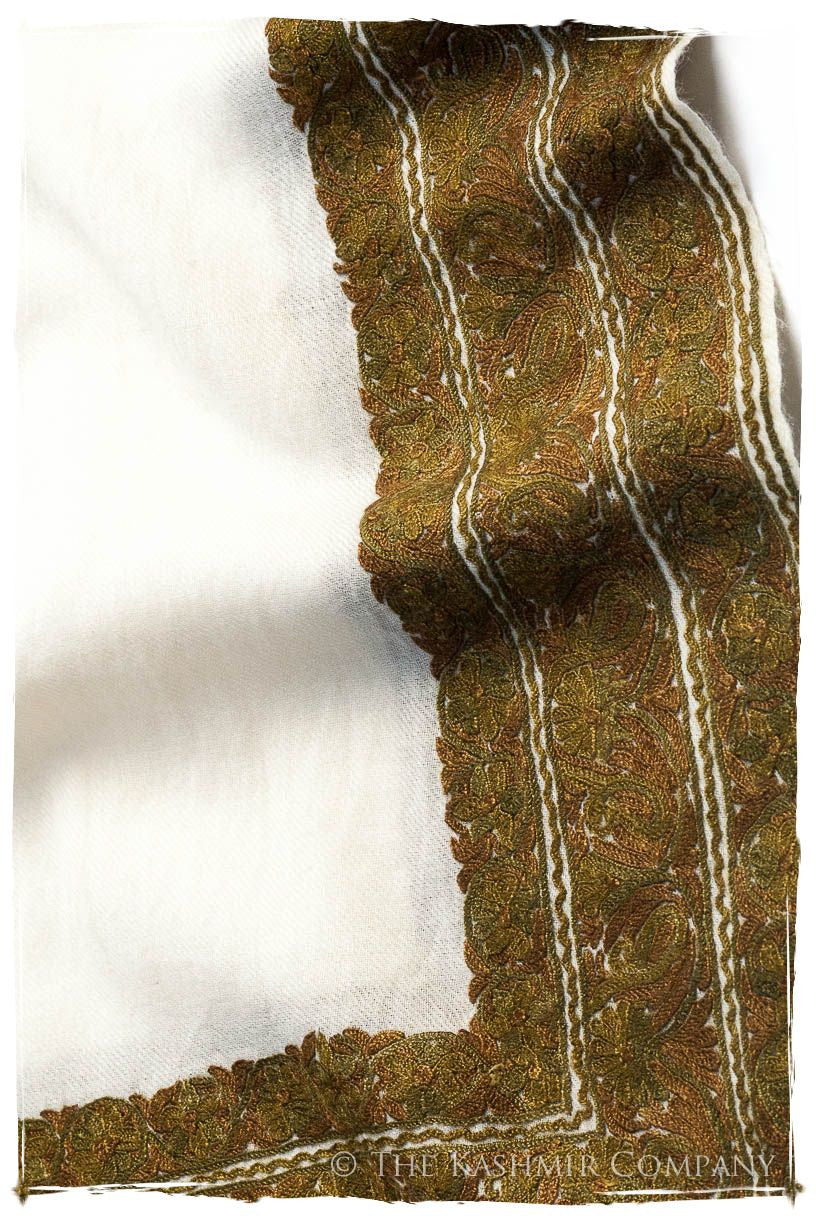 Trois Frontière Henna Ivoire Mascarade Shawl