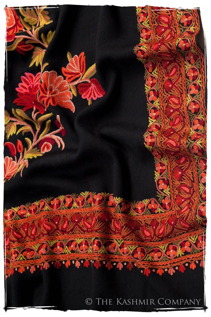 Trois Frontières Ember noir Pauline Shawl