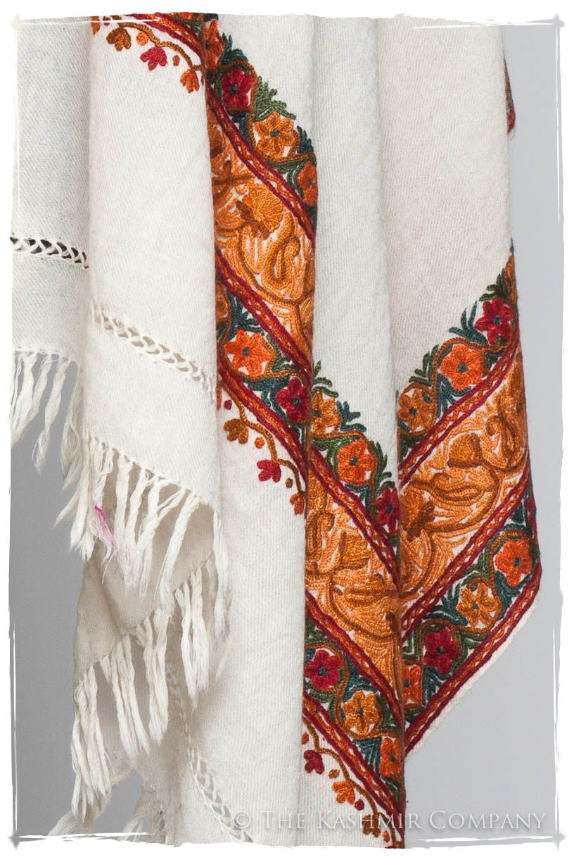 Trois Frontières Amberglow Ivorie Pauline Shawl