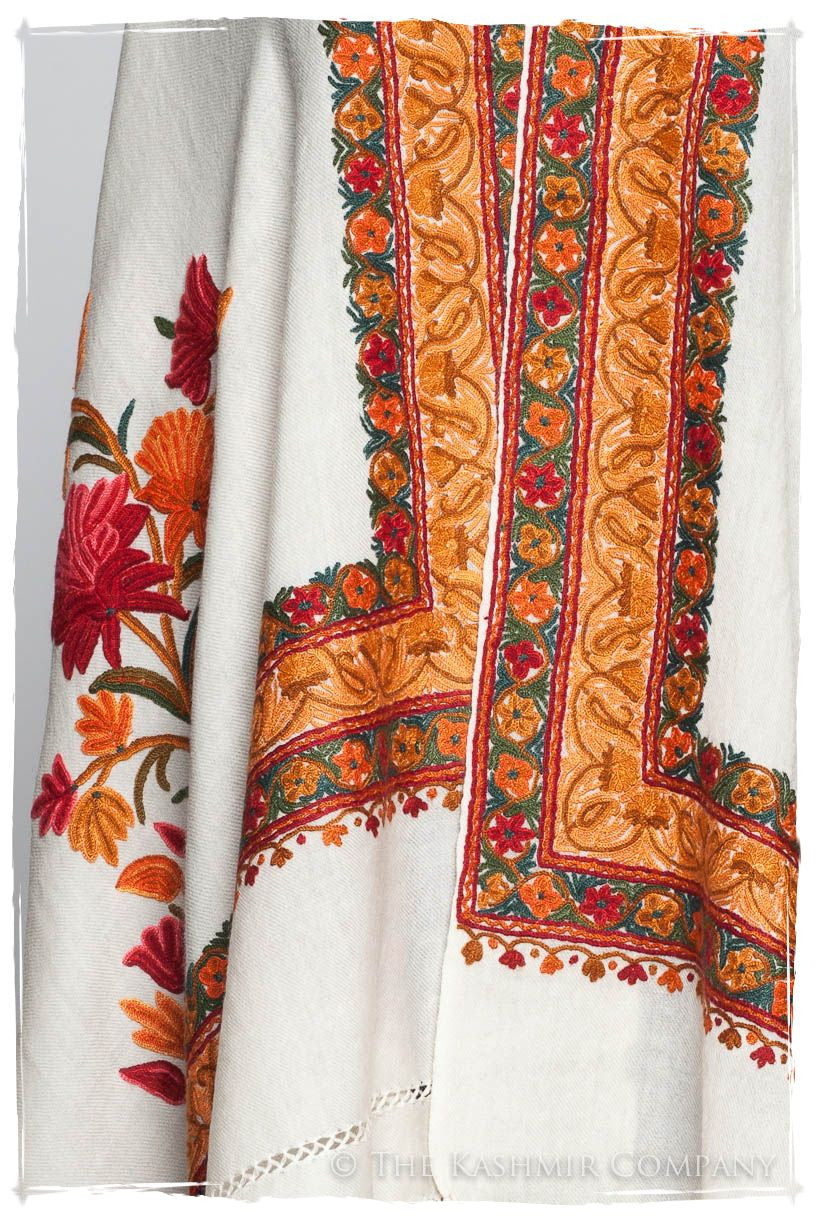 Trois Frontières Amberglow Ivorie Pauline Shawl