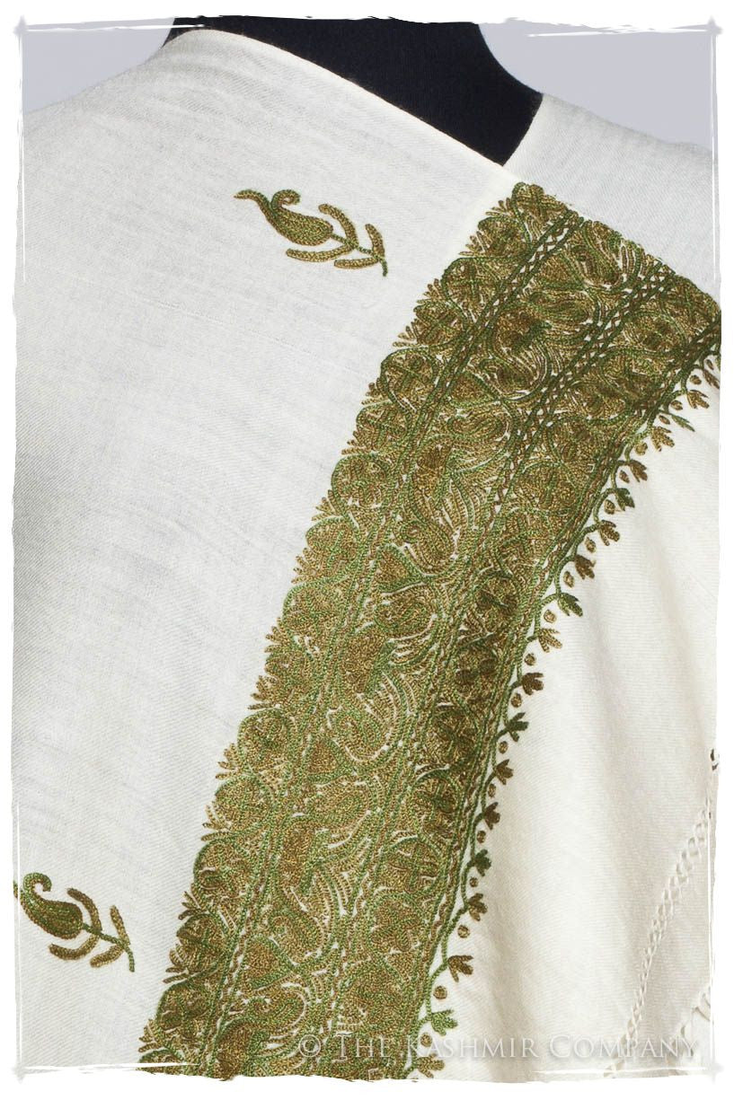 Cyprès Trois Frontières Ivoire Gift Shawl