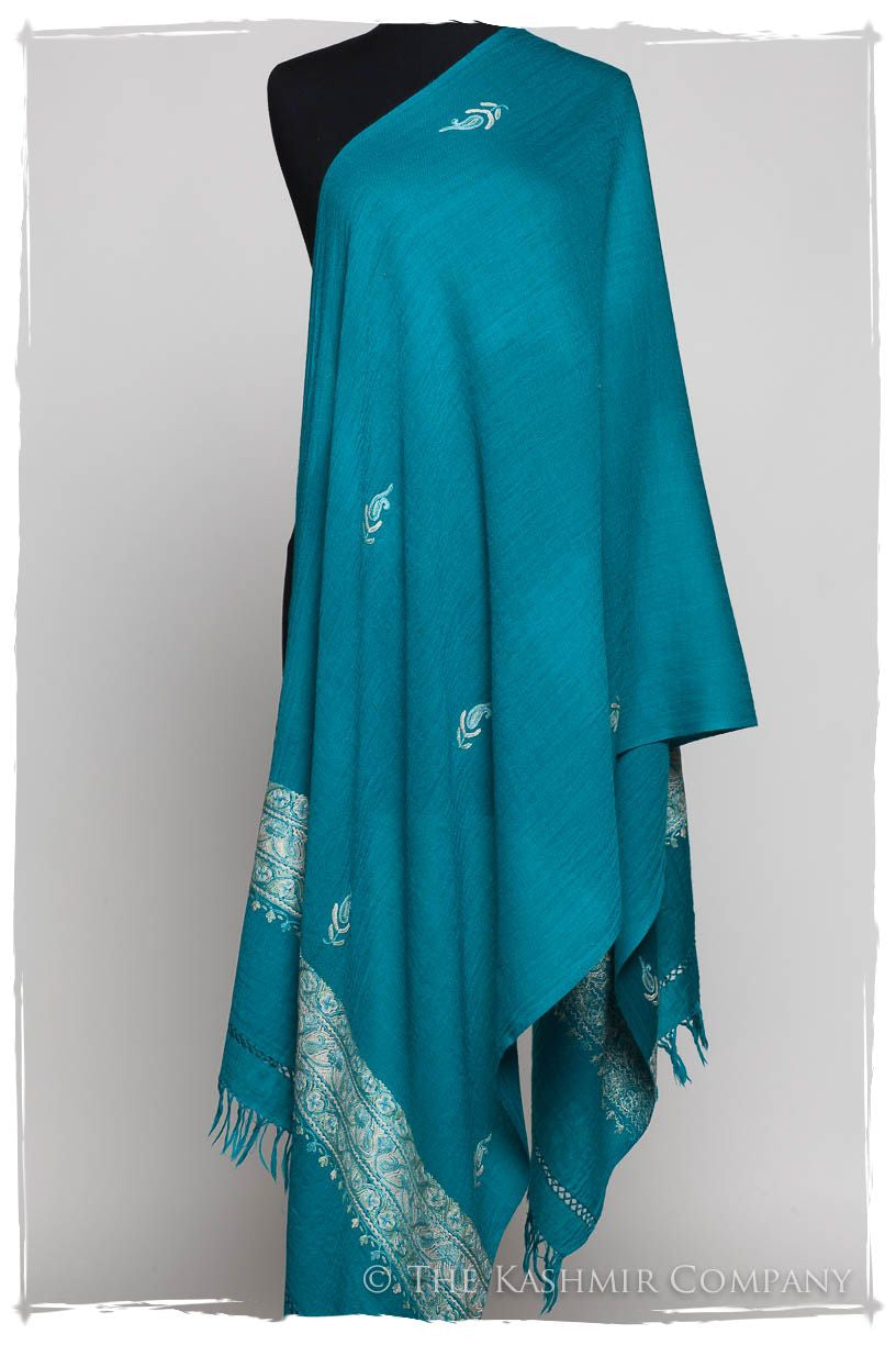 Méditerranée Capri Trois Frontières Bleu Gift Shawl