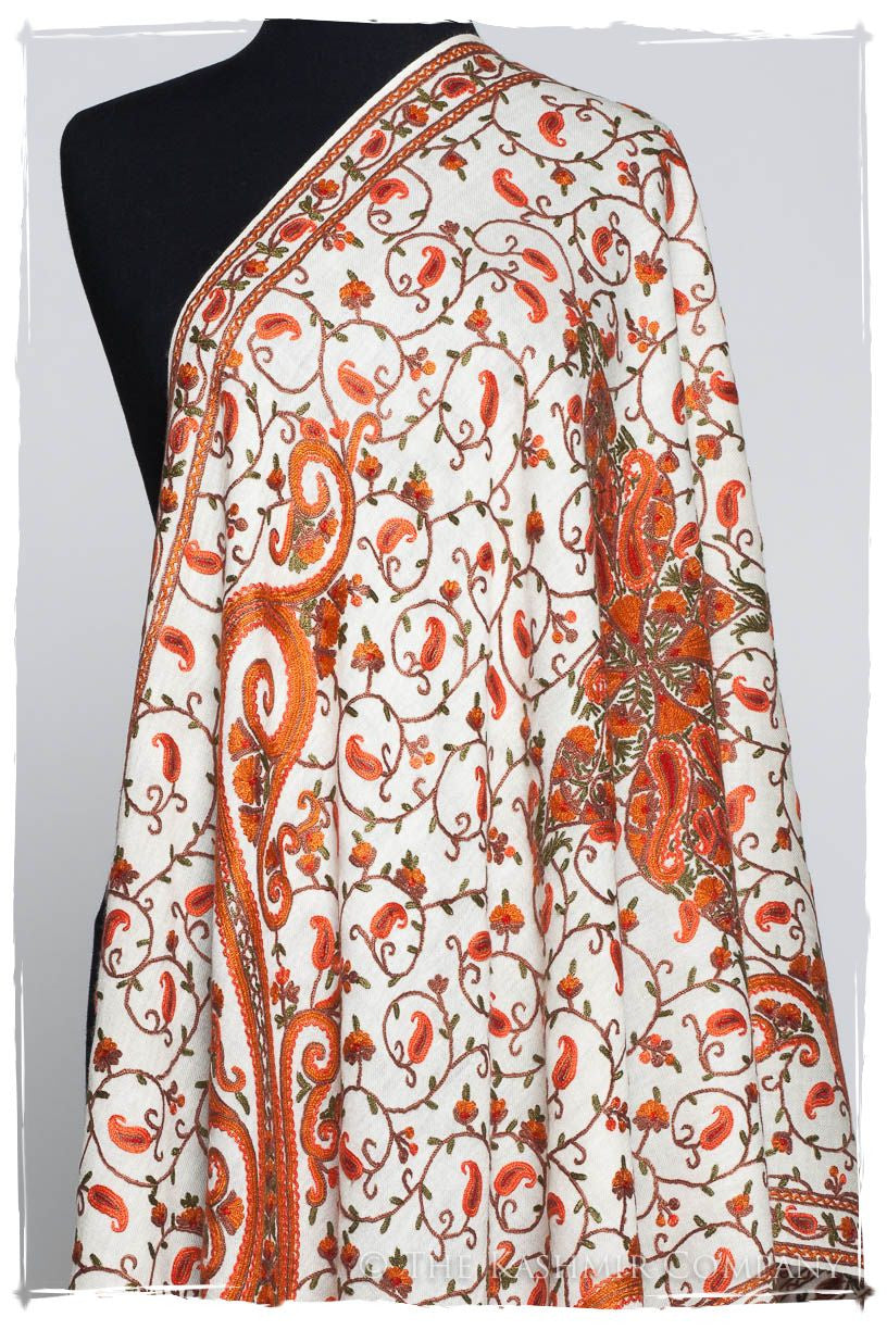 Jardin de Amber Royale Paisley Shawl