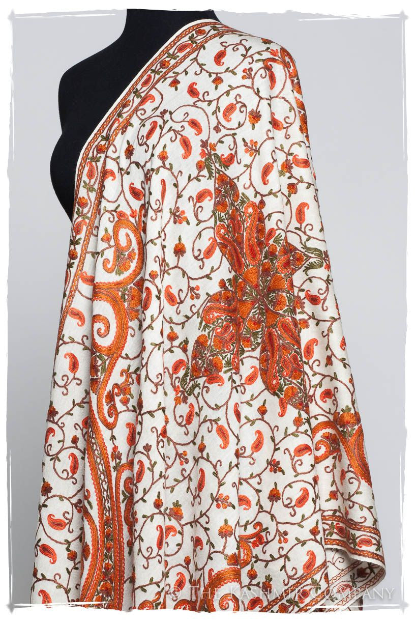 Jardin de Amber Royale Paisley Shawl