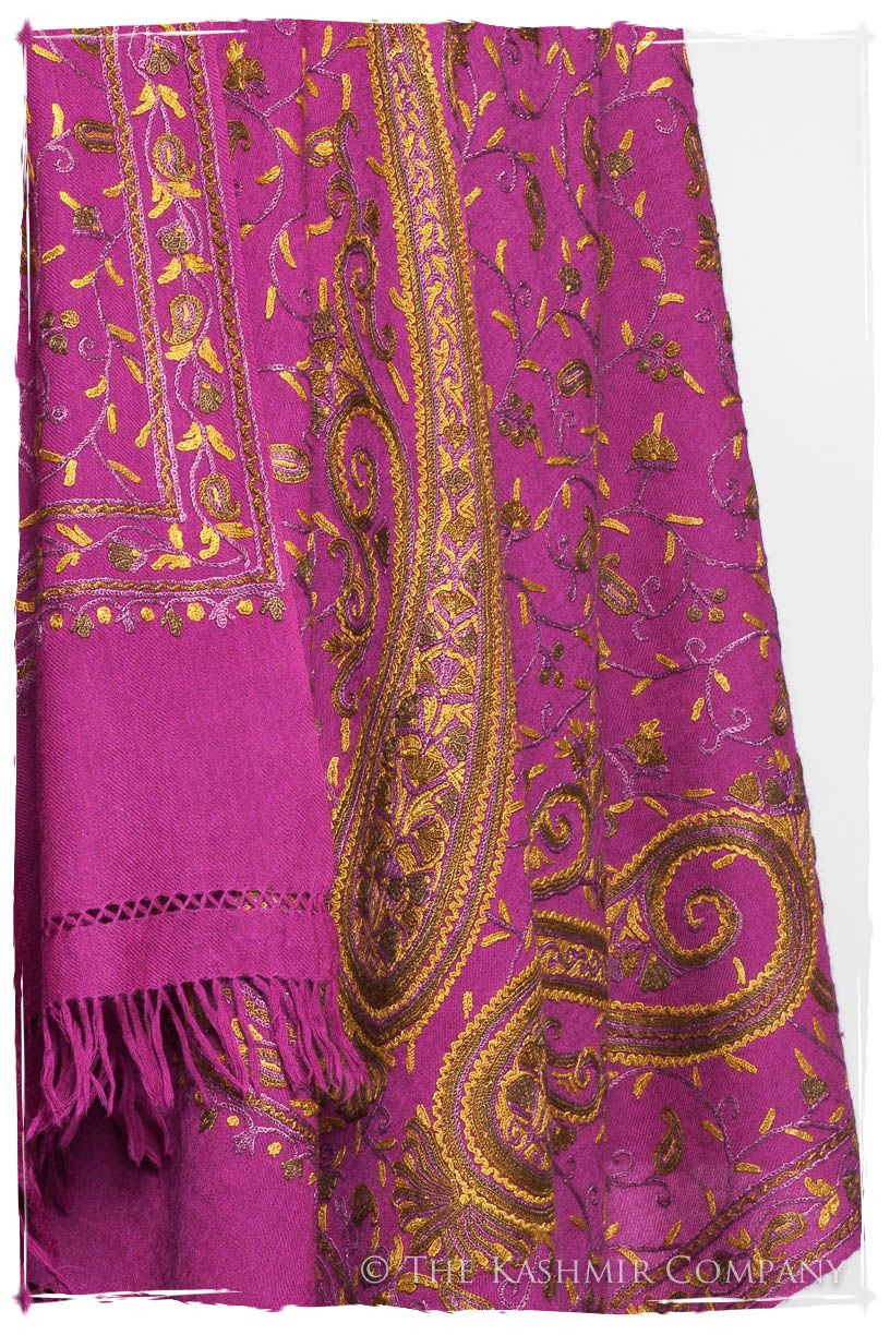 Améthyste Royale Paisley Shawl