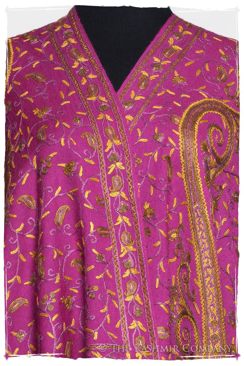 Améthyste Royale Paisley Shawl