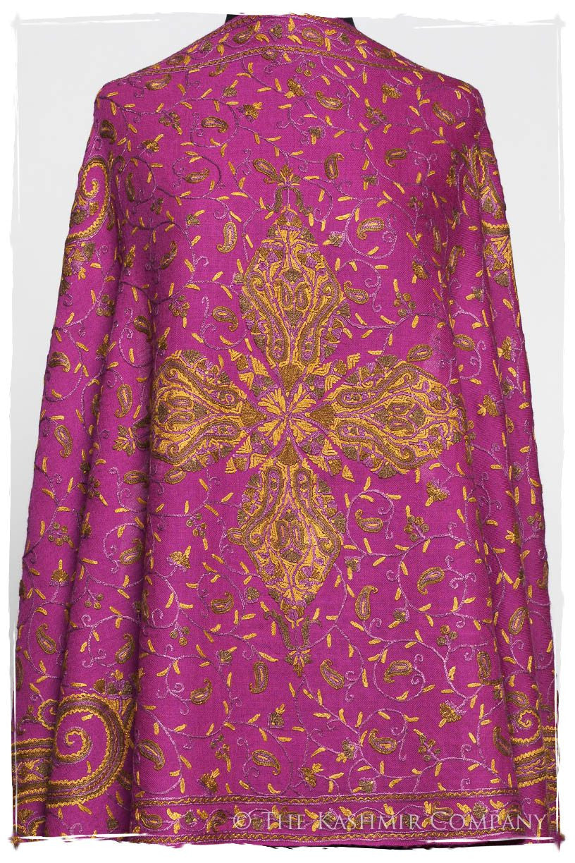 Améthyste Royale Paisley Shawl