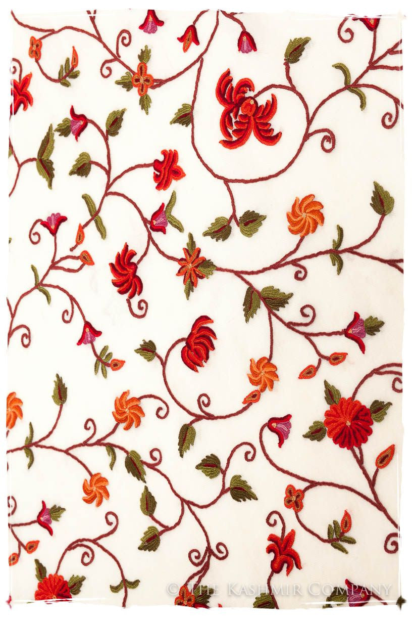 Sharon Jardin Antoinette ivoire Shawl