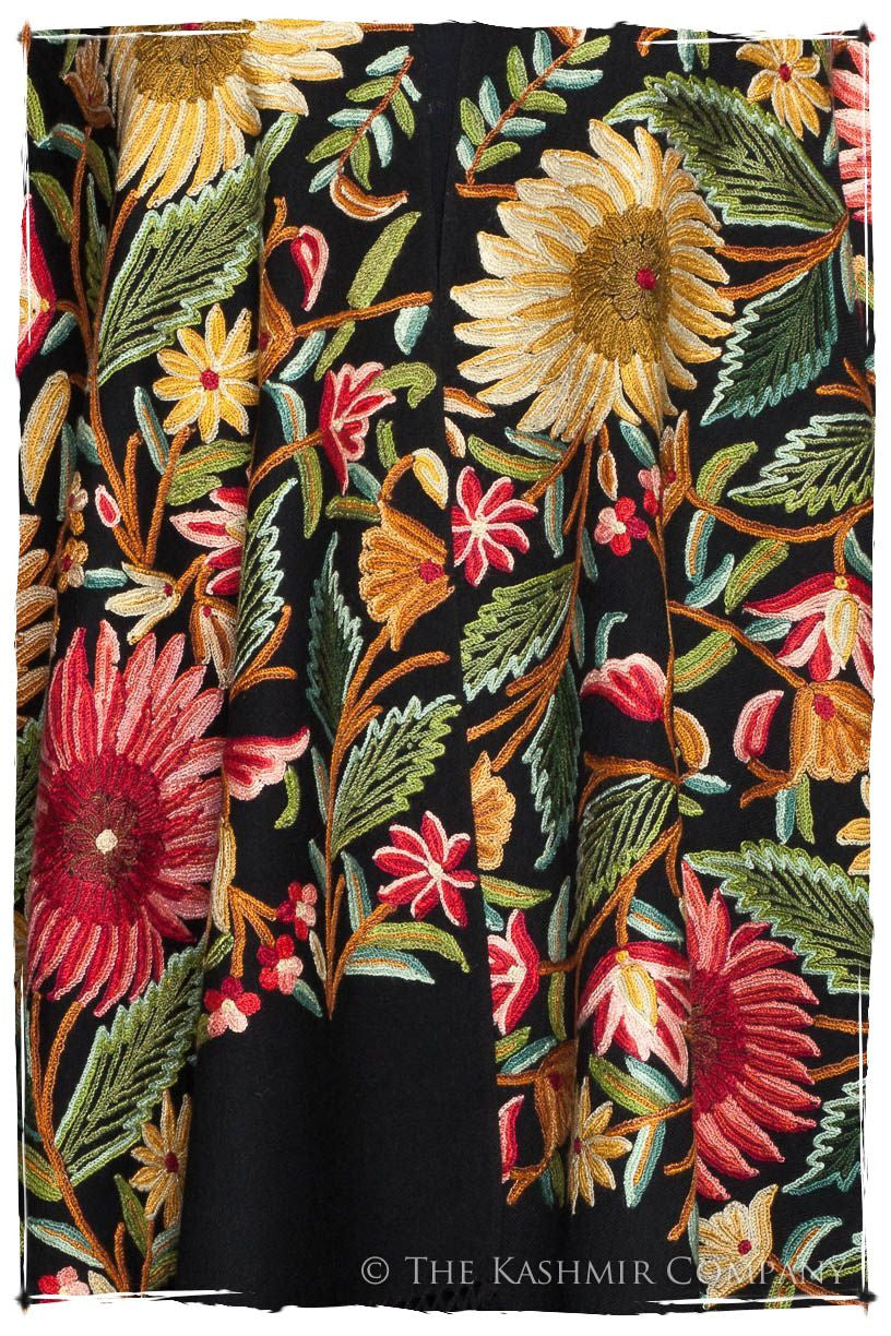 Fleur du Soleil Noir Renoirs Dream Shawl
