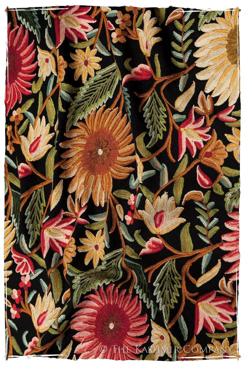 Fleur du Soleil Noir Renoirs Dream Shawl