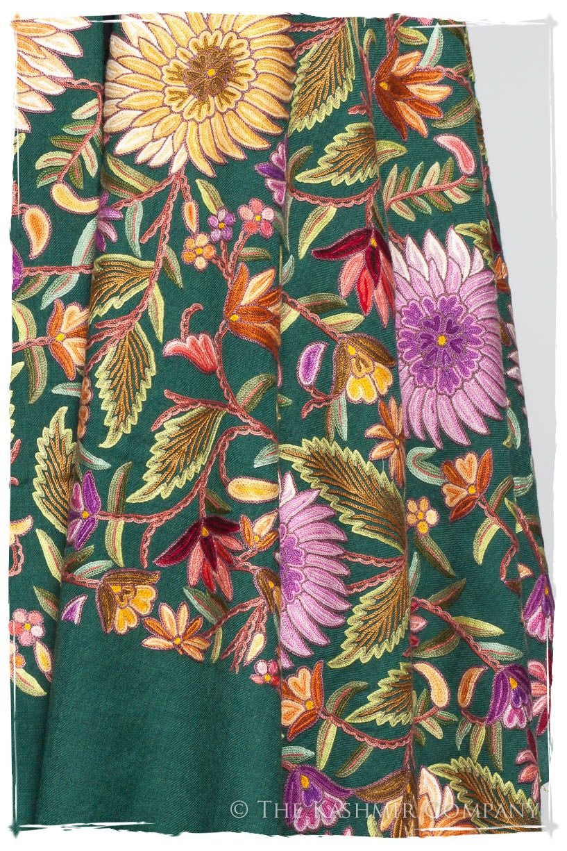 Fleur du Soleil Evergreen Renoirs Dream Shawl