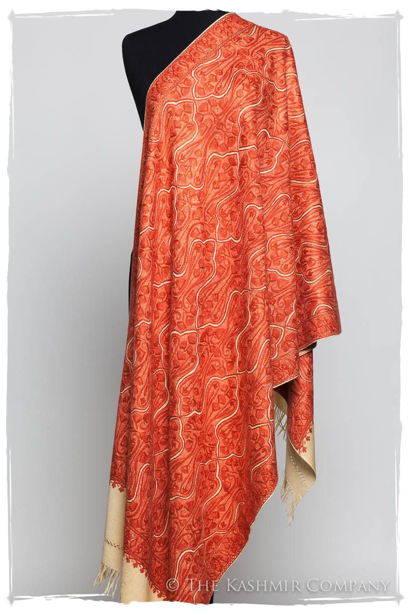 Royale Géorgie Trésor Paisley Antiquaires Shawl