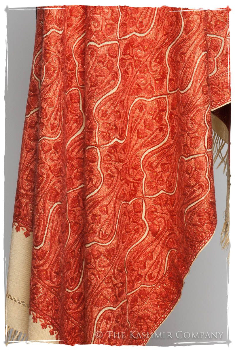 Royale Géorgie Trésor Paisley Antiquaires Shawl