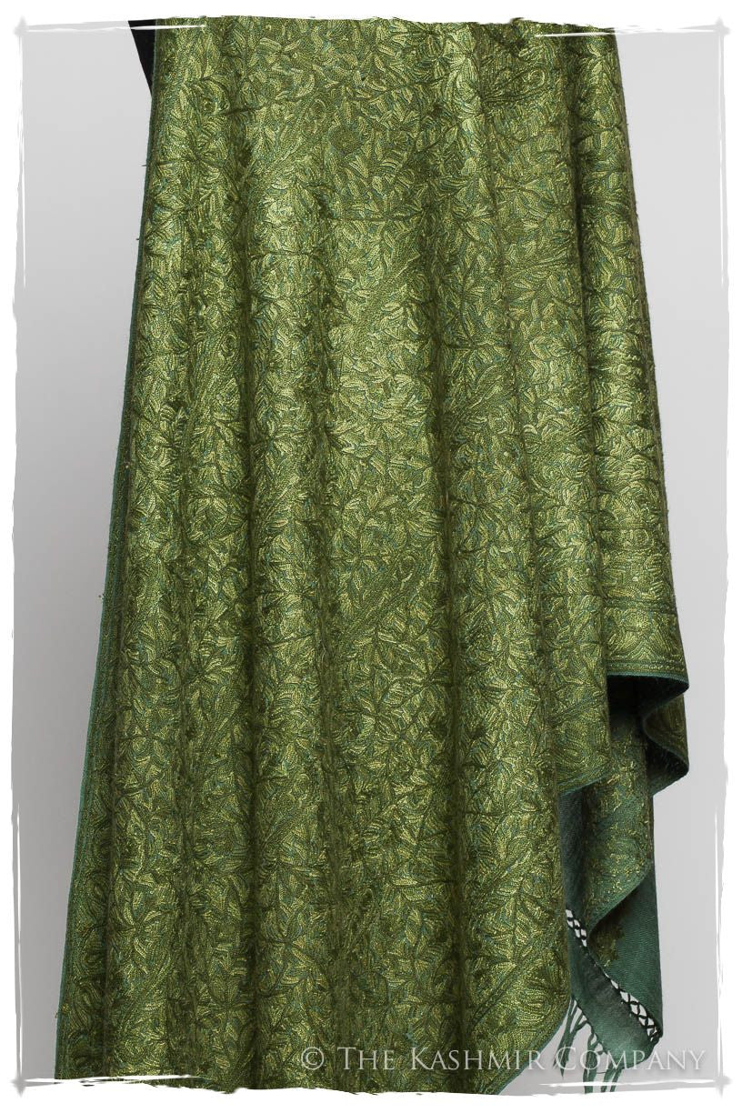 Emerald Joyaux Trésor Paisley Antiquaires Shawl