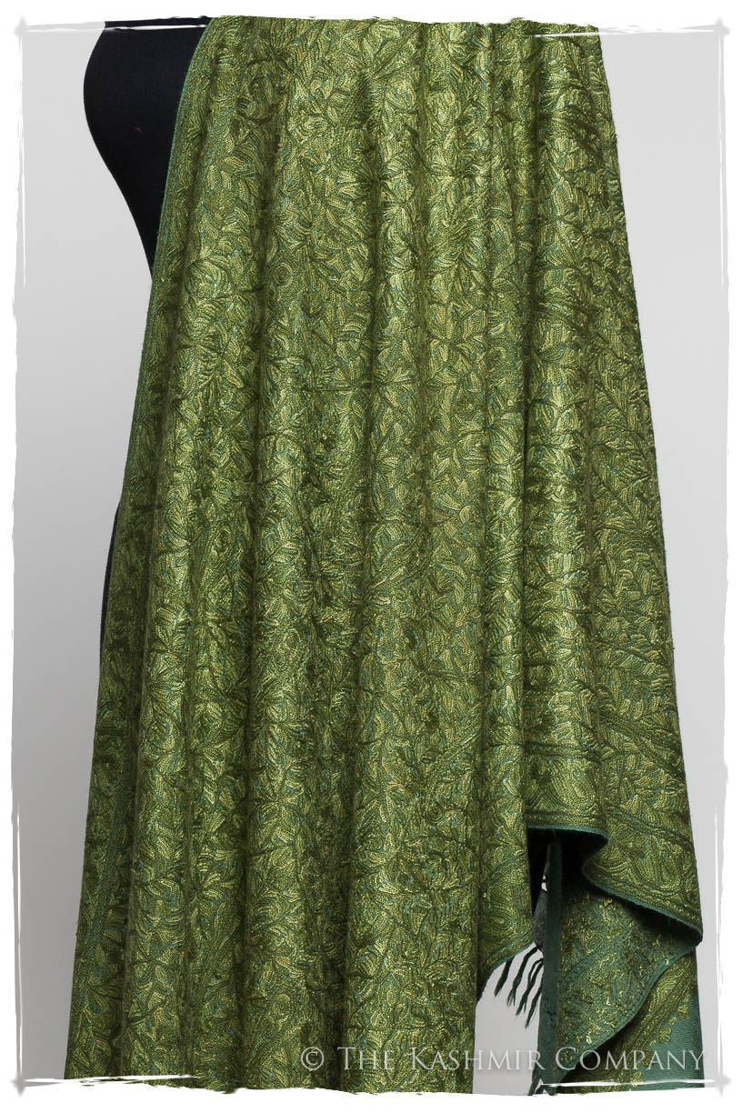 Emerald Joyaux Trésor Paisley Antiquaires Shawl