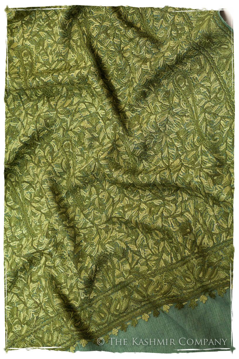 Emerald Joyaux Trésor Paisley Antiquaires Shawl