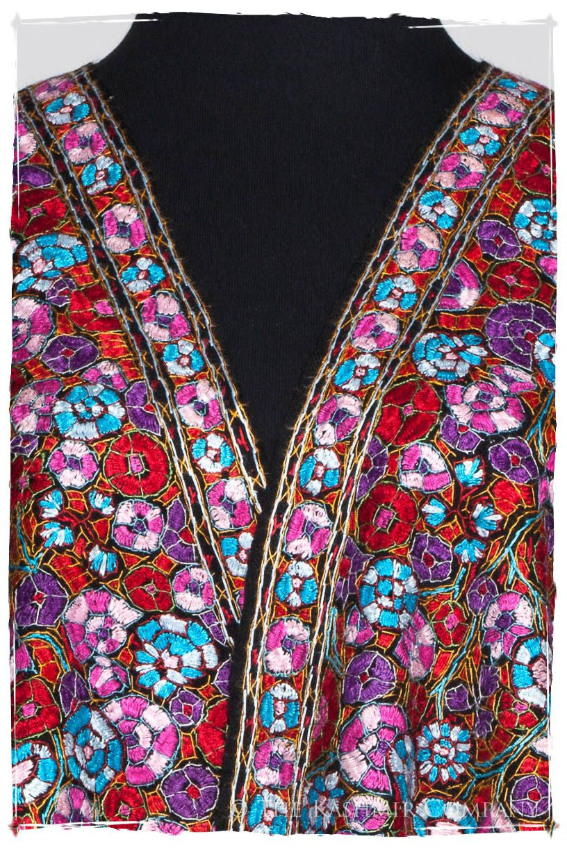 Mélanie Papier Mâché Fleurs La Rive Gauche Shawl