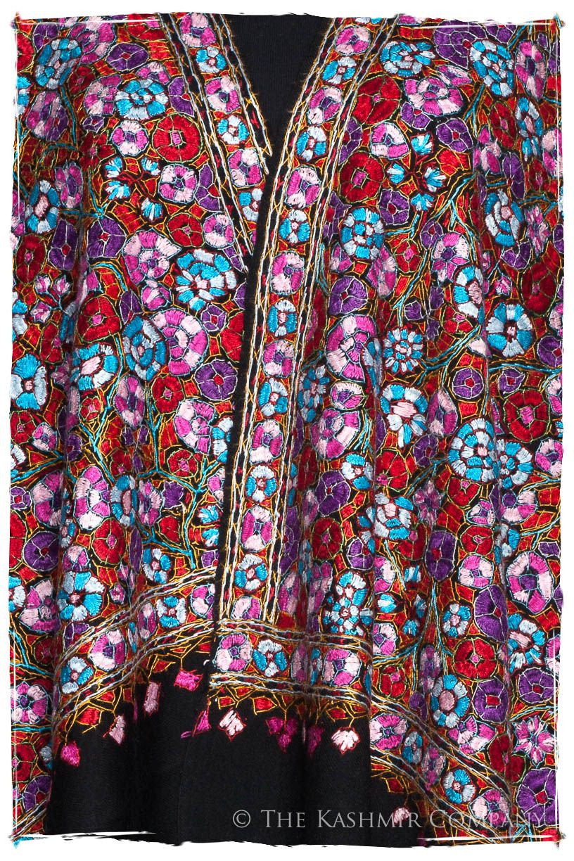 Mélanie Papier Mâché Fleurs La Rive Gauche Shawl